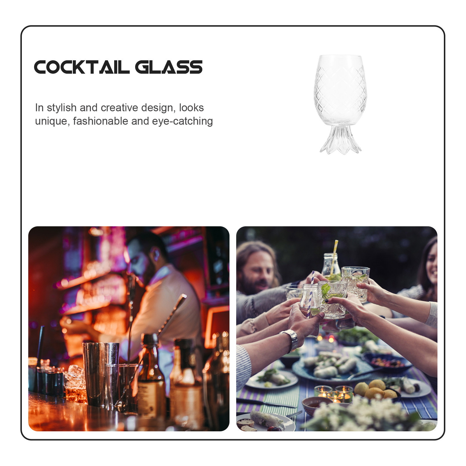 Premium Pineapple-Shaped Cockt - đánh giá và giá Home Bar Set