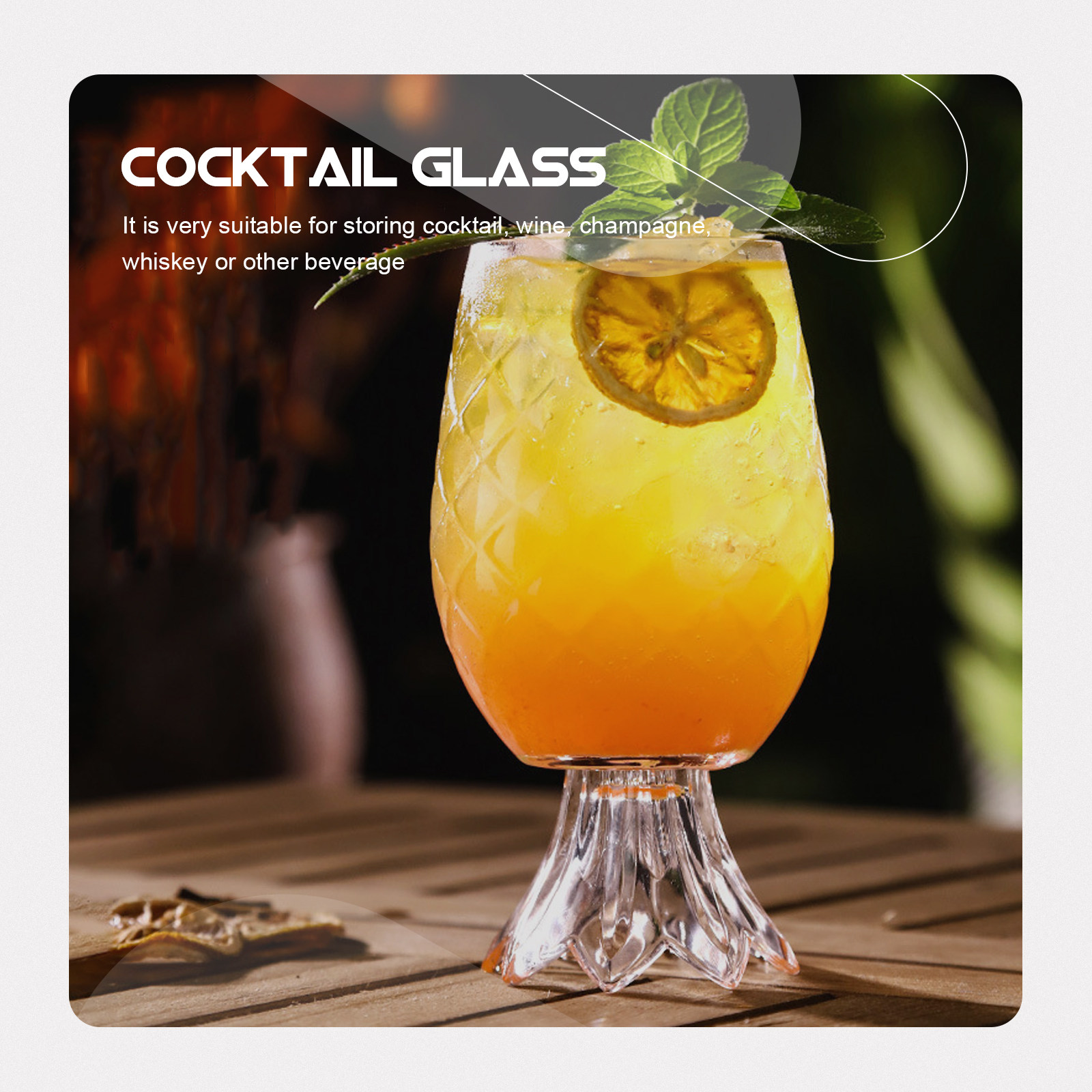 Premium Pineapple-Shaped Cockt - đánh giá và giá Home Bar Set