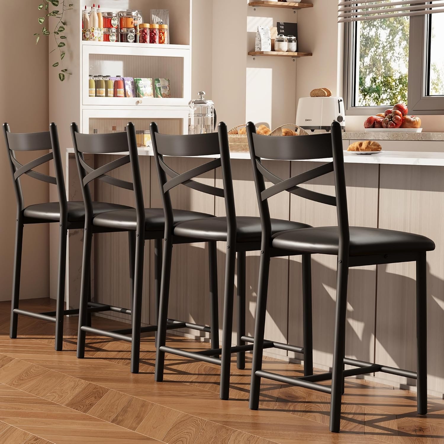 4Pcs 26 Inch Counter Height Ba - đánh giá và giá Home Bar Lounge