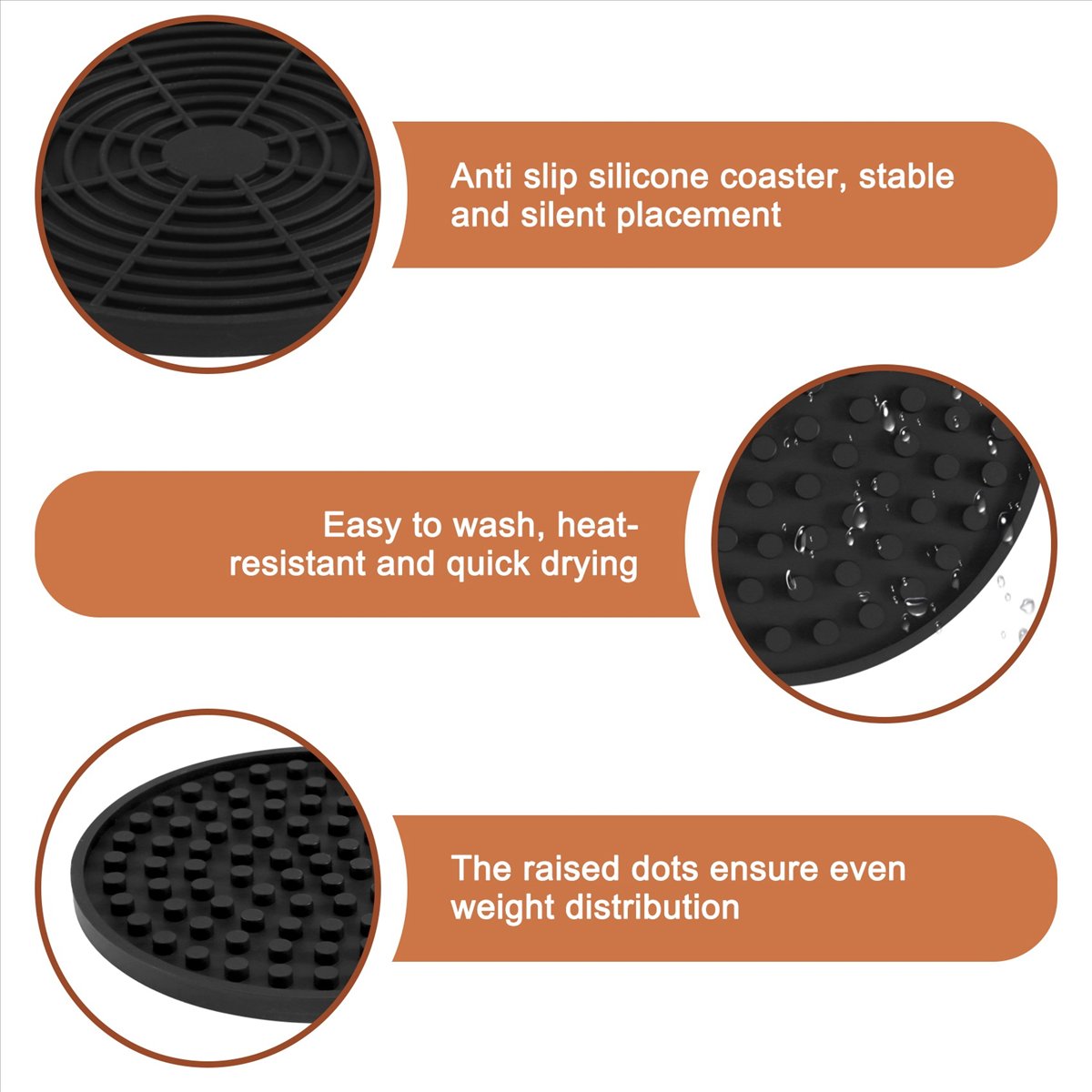 [Promotions]Black Round Silico - đánh giá và giá Home Bar Set